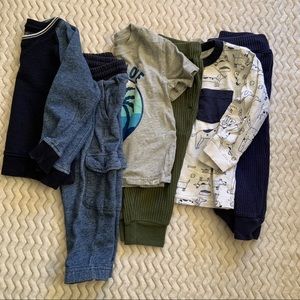 Toddler 6 Piece Play-clothes Bundle 2T